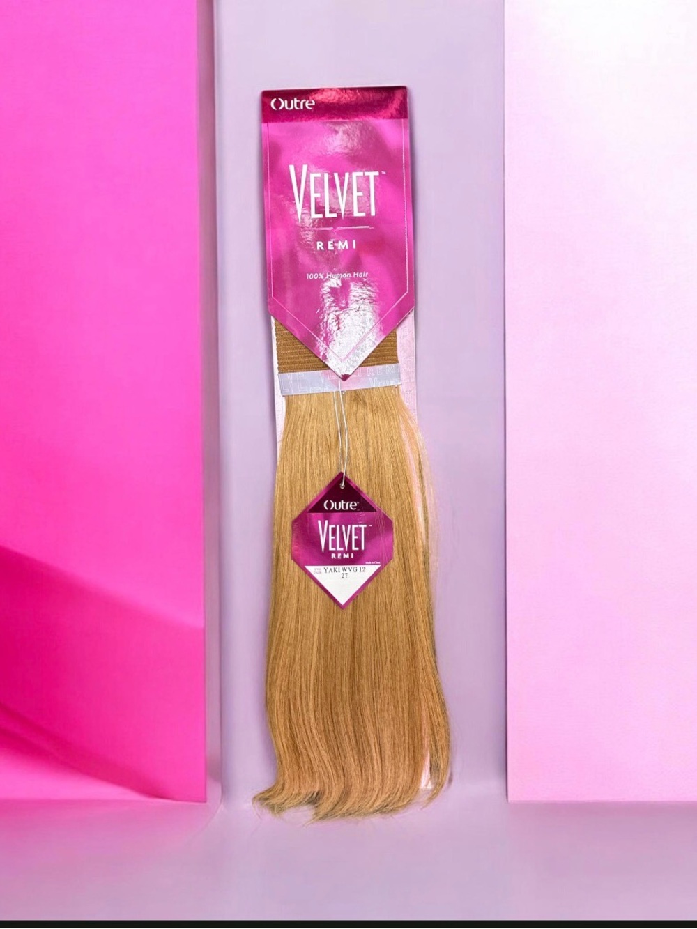 Outre Velvet Remi Human Hair Weft - Blonde